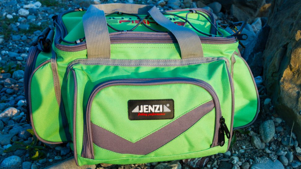 Jenzi - Outdoor Fishing Umhängetasche Deluxe