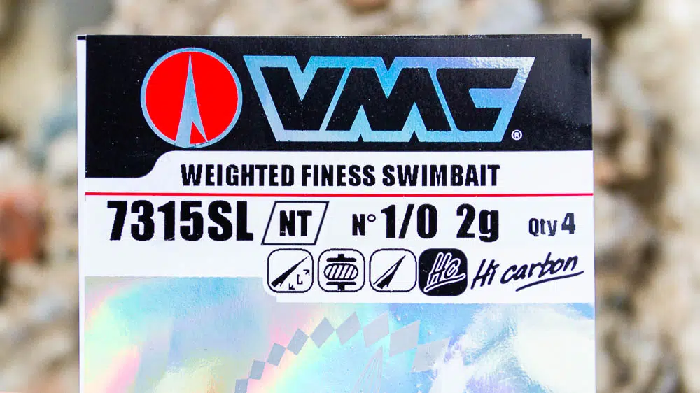 VMC Weighted Finesse Swimbait - 7315SL