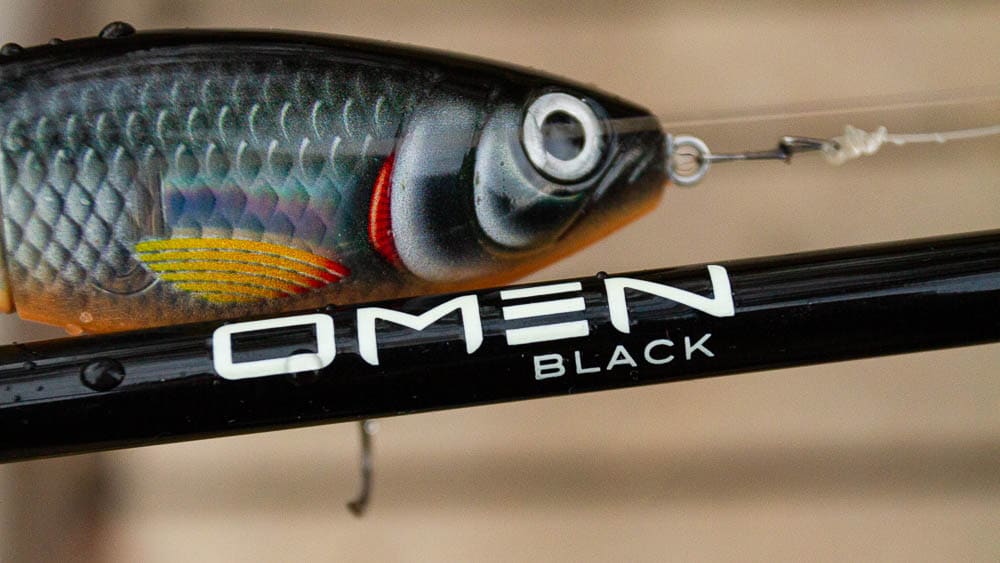 13 Fishing Omen Black Casting H